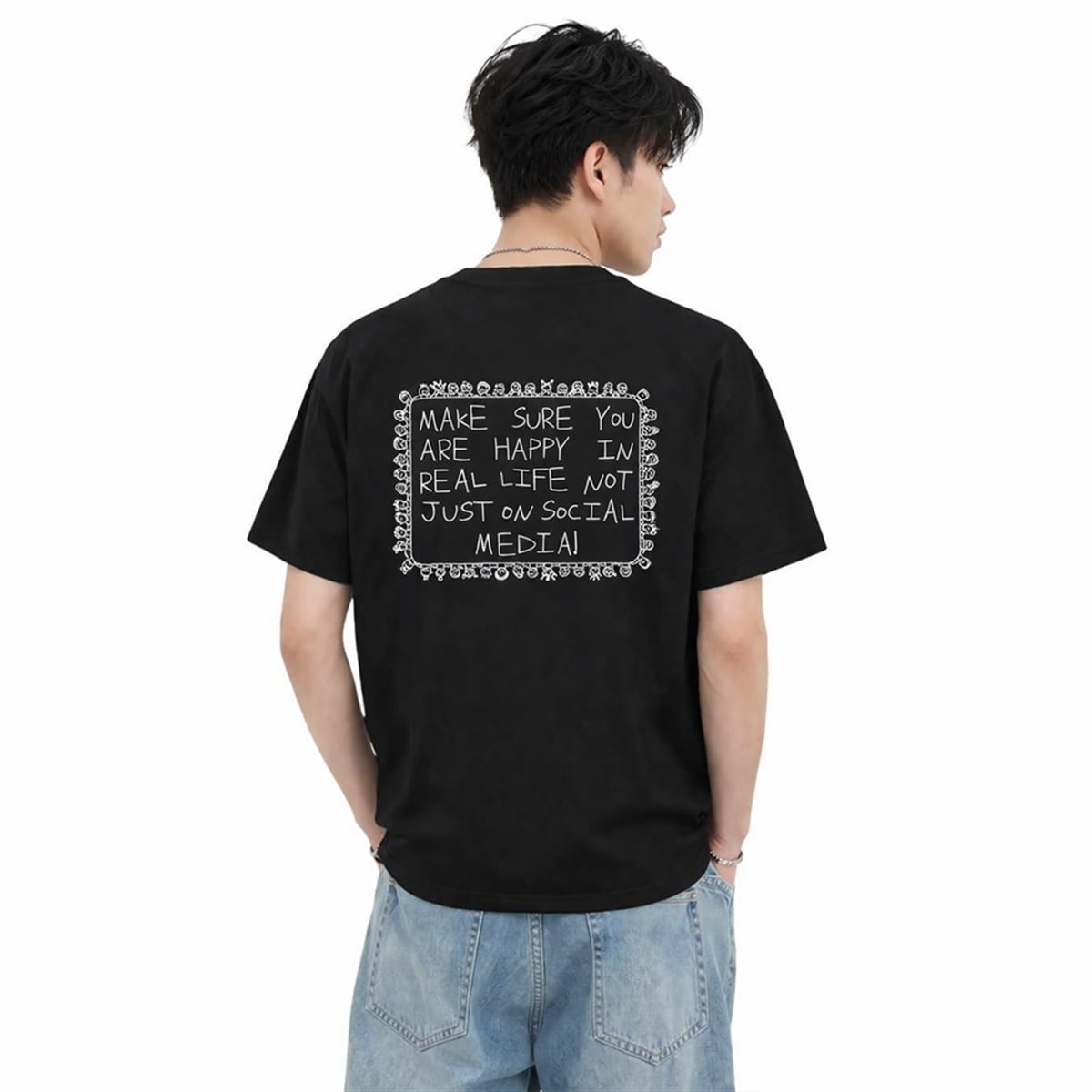 Make Sure You Are Happy In Real Life Shirt 3 3 Make Sure You Are Happy In Real Life Shirt