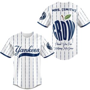 2026 New York Yankees Happy Teacher Appreciation Week Jersey 1