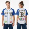 4 2026 Boston Red Sox Autism Awareness Day Jersey