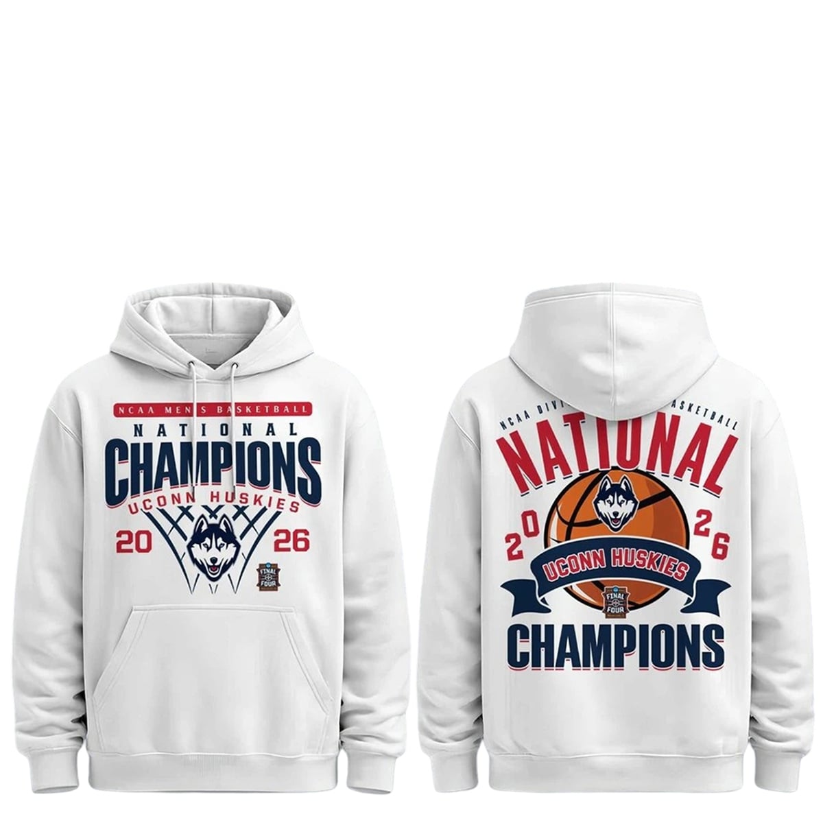 2026 UConn Huskies Basketball Champions Final Four Shirt 3 4 2026 UConn Huskies Basketball Champions Final Four Hoodie
