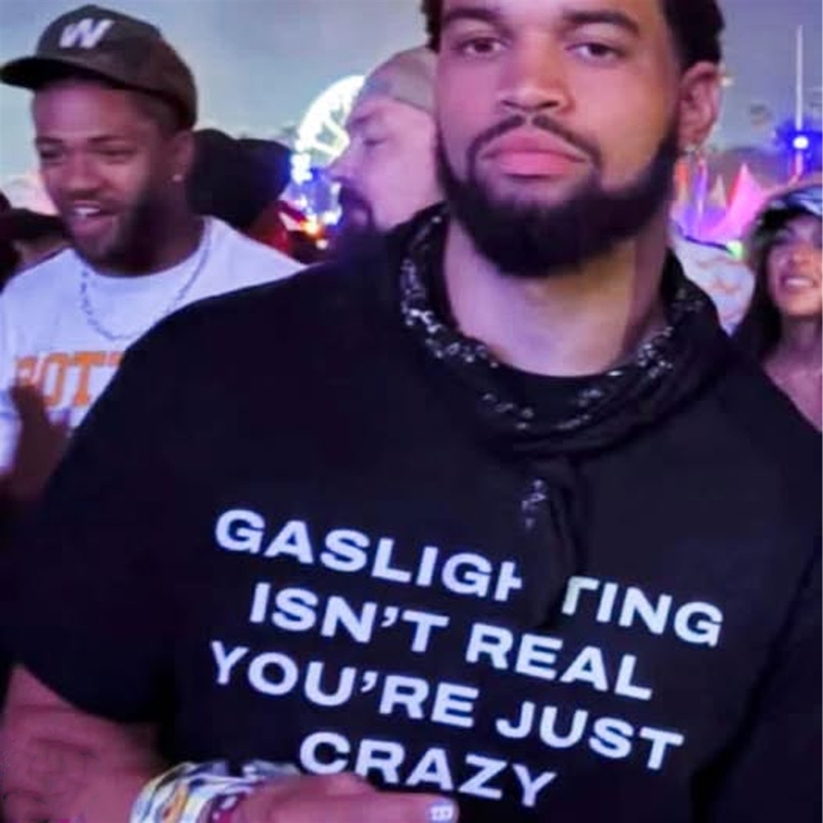 Caleb Williams Gaslighting Isn't Real You're Just Crazy Shirt