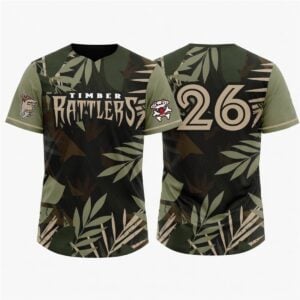 2026 Wisconsin Timber Rattlers Dinosaur Night Jersey Giveaway 1
