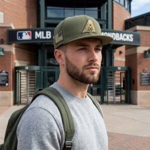 2026 Arizona Diamondbacks Armed Forces Hat 0
