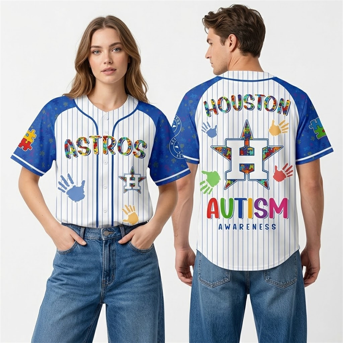 5 2026 Houston Astros Autism Awareness Day Jersey 5 2026 Houston Astros Autism Awareness Day Jersey