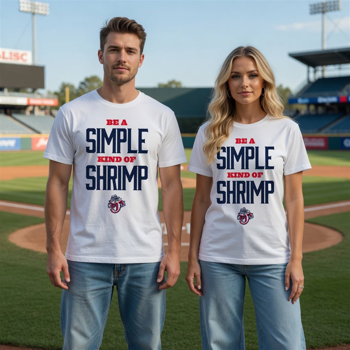 5 2026 Jacksonville Jumbo Shrimp Be a Simple Kind of Shrimp Shirt Giveaway 1 0 1