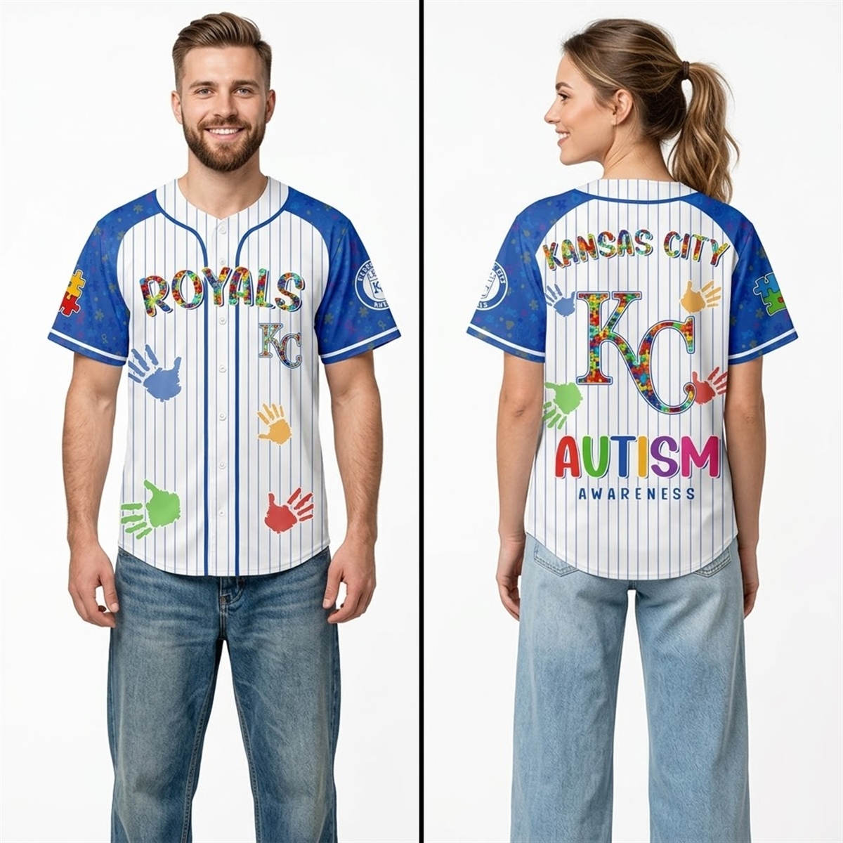 5 2026 Kansas City Royals Autism Awareness Day Jersey 5 2026 Kansas City Royals Autism Awareness Day Jersey