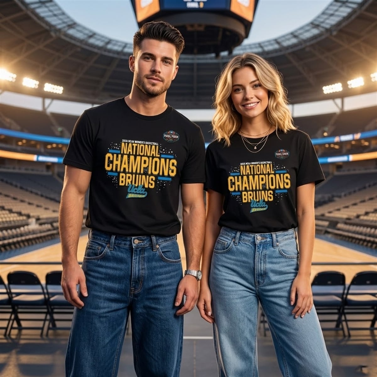 2026 UCLA Bruins Women's Basketball National Champions Final Four Shirt