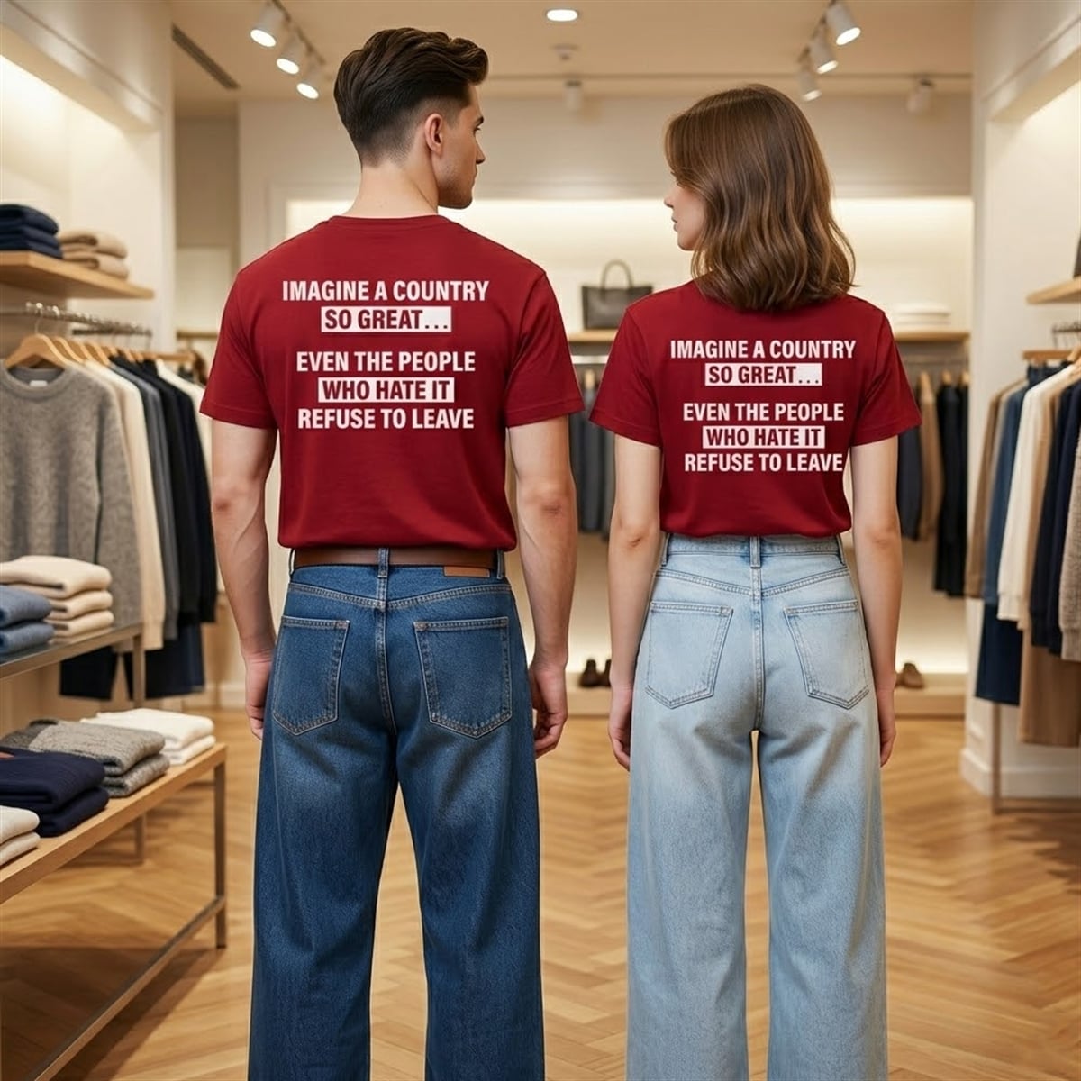 5 Imagine A Country So Great Even The People Who Hate It Refuse To Leave Shirt 5 Imagine A Country So Great Even The People Who Hate It Refuse To Leave Shirt