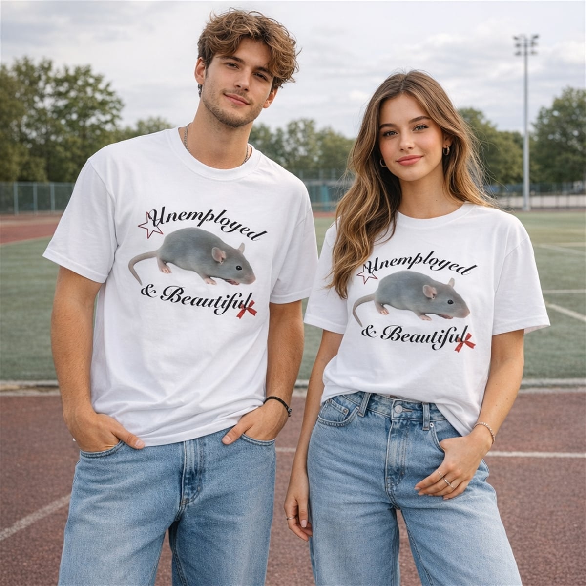 5 Rat Unemployed and Beautiful Shirt