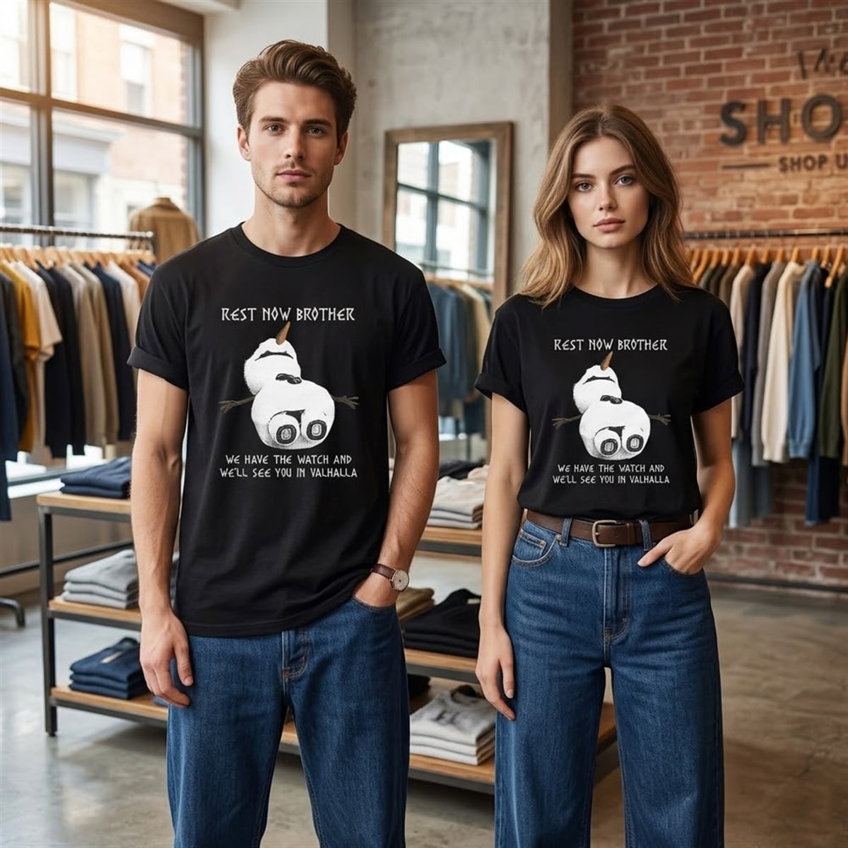 Rest Now Brother We Have The Watch And We'll See You In Valhalla Shirt