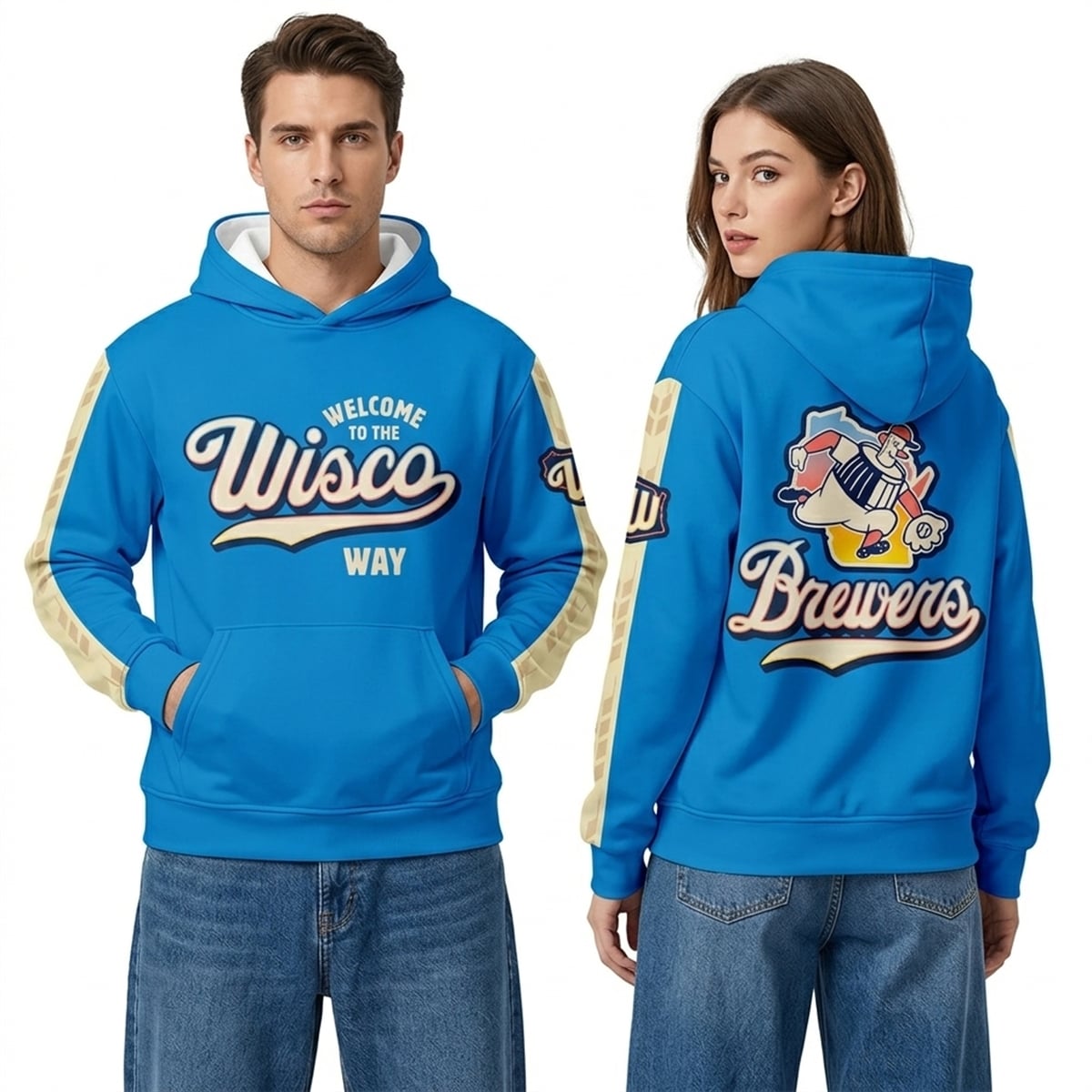6 2026 Milwaukee Brewers Wisco City Connect Hoodie 6 2026 Milwaukee Brewers Wisco City Connect Hoodie