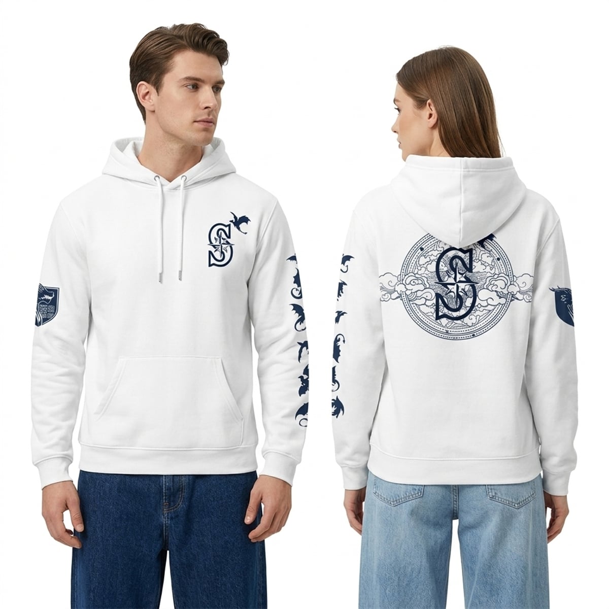 6 2026 Seattle Mariners Fourth Wing Night Hoodie 6 2026 Seattle Mariners Fourth Wing Night Hoodie