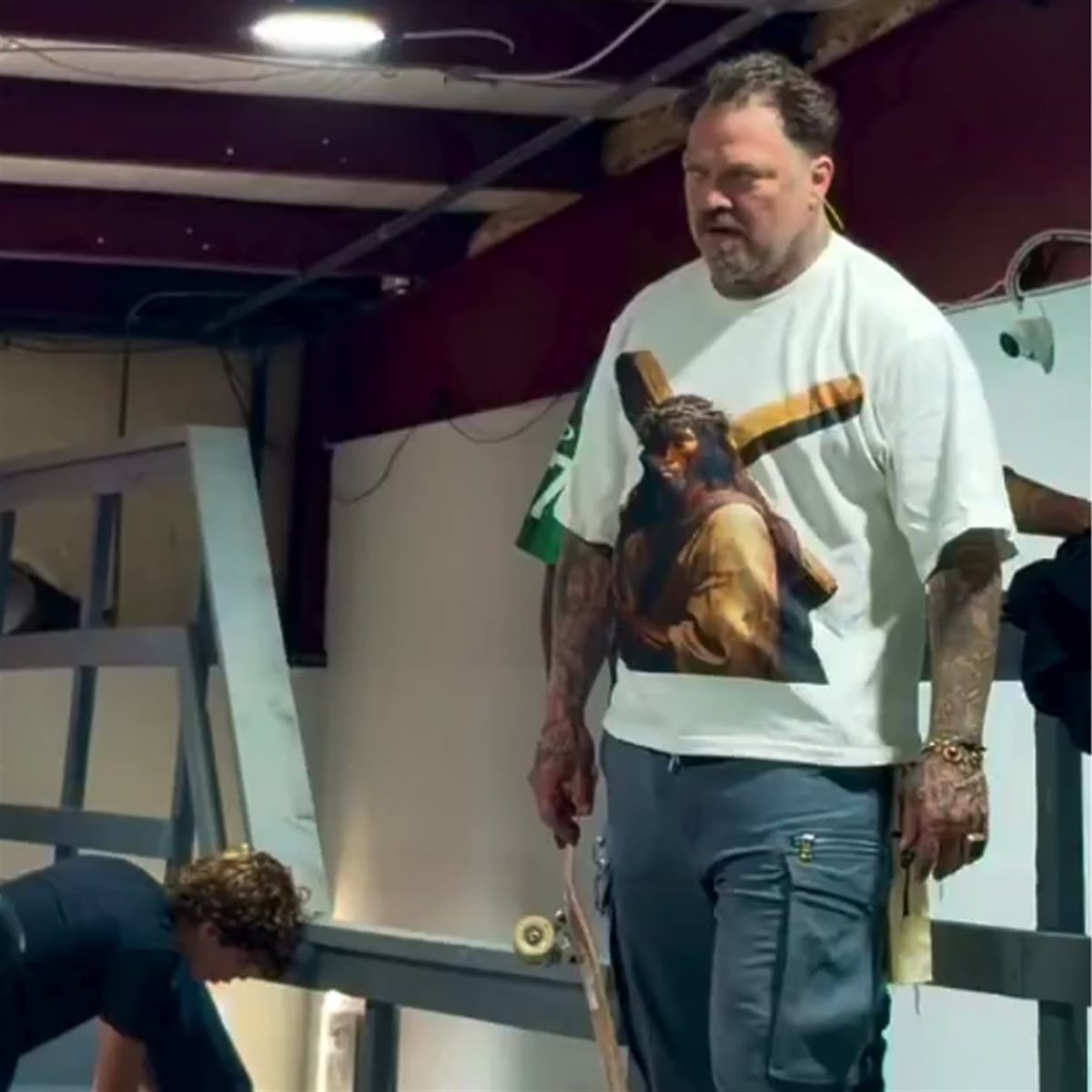 6 Bam Margera Jesus Shirt