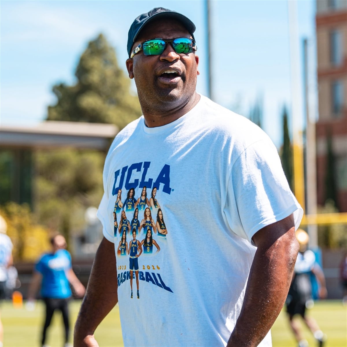 Coach Daniels UCLA Women's Basketball 2025 2026 Team Collage Shirt