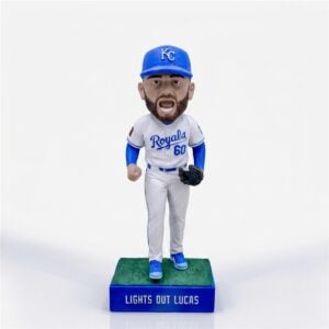 2026 Kansas City Royals Lights Out Lucas Bobblehead Giveaway 1