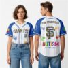 7 2026 San Francisco Giants Autism Awareness Day Jersey