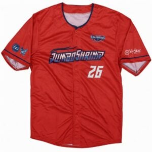 2026 Jacksonville Jumbo Shrimp Triple A National Championship Jersey Giveaway 1 1
