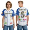 8 2026 Pittsburgh Pirates Autism Awareness Day Jersey