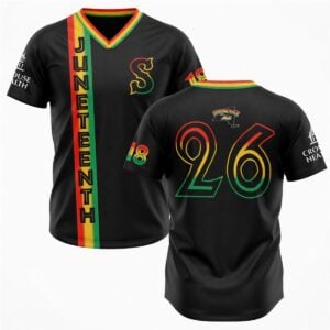 2026 Syracuse Mets Juneteenth Jersey Giveaway 1