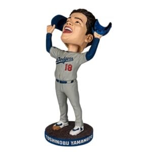 2026 Los Angeles Dodgers Yoshinobu Yamamoto Game 7 Last Out Bobblehead Giveaway 1