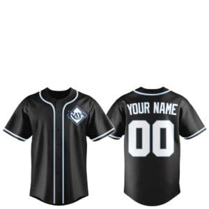 2026 Tampa Bay Rays Blackout Jersey 1