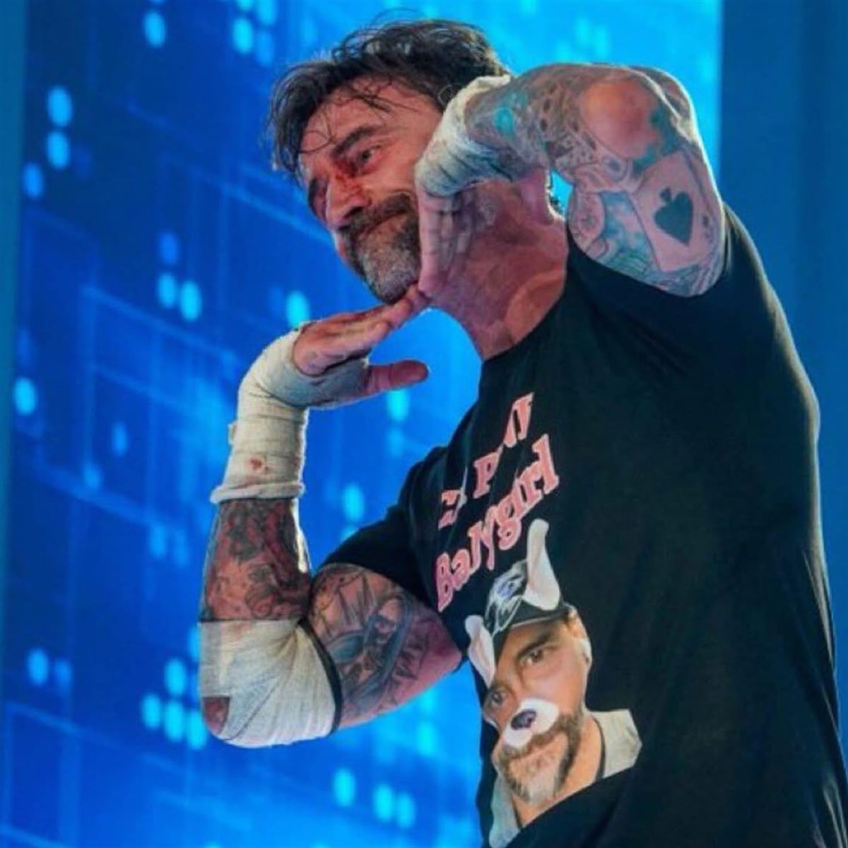 9 CM Punk Is Babygirl Shirt