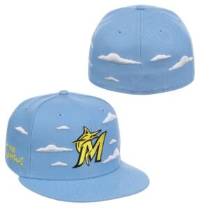 2026 Miami Marlins Simpsons Clouds Hat 1