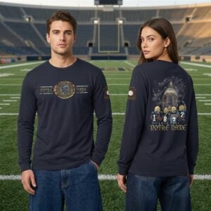 0 Notre Dame Football 2026 Love Thee Notre Dame Sweatshirt 1