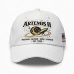 Artemis 2 NASA Wiseman Glover Kichi Hansen EST 2026 Hat