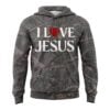 Baltimore Ravens 2026 I Love Jesus Forest Camo Hoodie 1