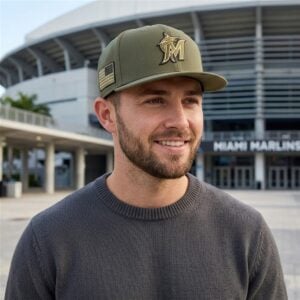 2026 Miami Marlins Armed Forces Hat 0