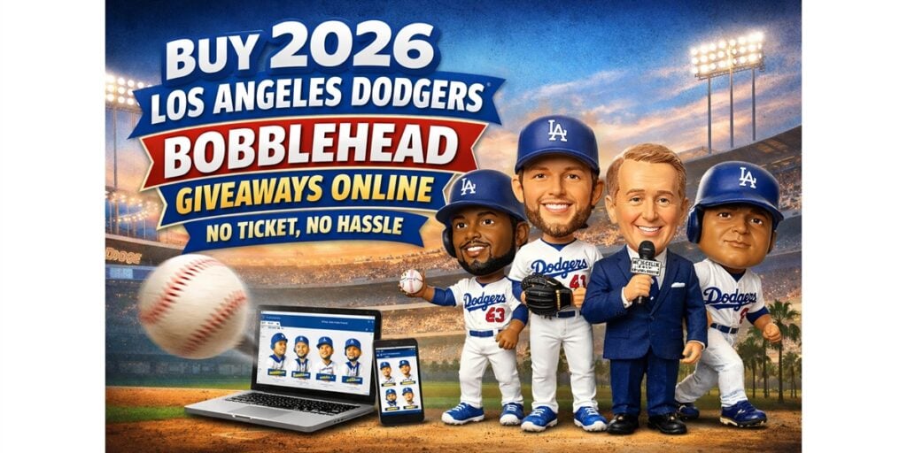 Buy 2026 Los Angeles Dodgers Bobblehead Giveaways Online