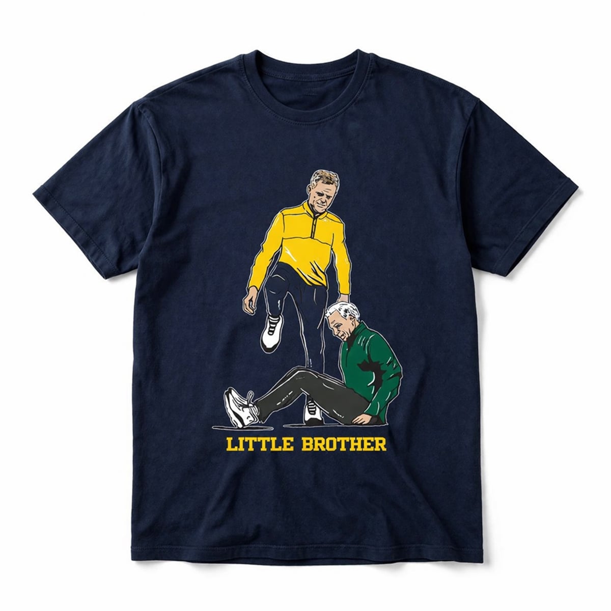 Coach Michigan Wolverines Dusty May Little Brother Shirt 1 Coach Michigan Wolverines Dusty May Little Brother Shirt 1