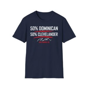 1 50 Percent Dominican 50 Percent Clevelander Shirt