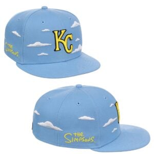 2026 Kansas City Royals Simpsons Clouds Hat 1