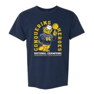 2026 Michigan Wolverines Basketball Conquering Heroes National Champions Shirt 1