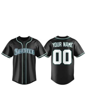 2026 Seattle Mariners Blackout Jersey 1