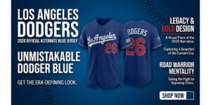 How to Secure the 2026 Dodgers Blue Road Alternate Jersey Before It’s Gone