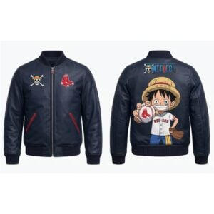 2026 Boston Red Sox ONE PIECE Theme Night Jacket Giveaway 1