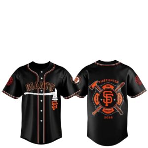 San Francisco Giants National Firefighter Appreciation 2026 Jersey 1