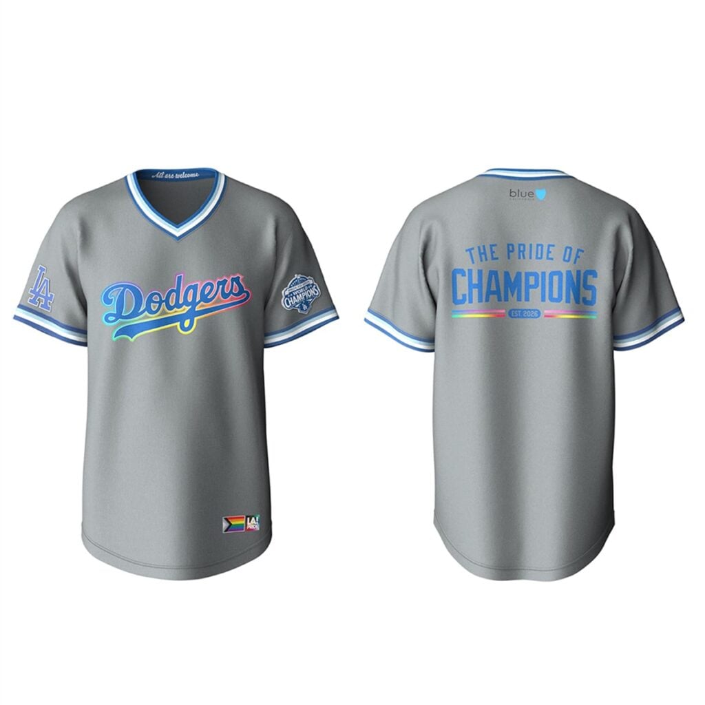 LA Dodgers LGBTQ+ Pride Night Jersey 2026 Giveaway 7 LA Dodgers LGBTQ Pride Night Jersey 2026 Giveaway 1
