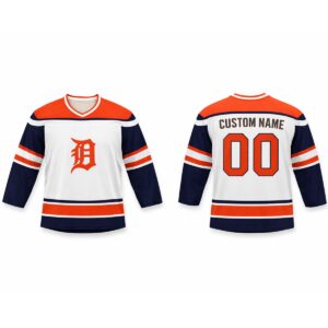 2026 Detroit Tigers Hockey Jersey Giveaway 0