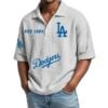 Los Angeles Dodgers EST 1883 Waffle Polo Shirt 2