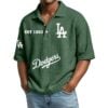 Los Angeles Dodgers EST 1883 Waffle Polo Shirt 3