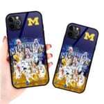 Michigan Wolverines Men's Basketball National Champions 2026 Phone Case