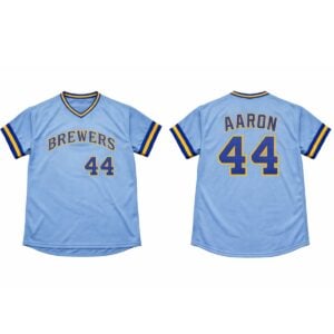 2026 Milwaukee Brewers Hank Aaron Jersey Giveaway 1