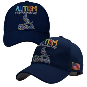 2026 St Louis Cardinals Autism Awareness Month Hat 1