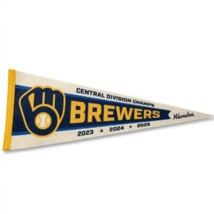 2026 Milwaukee Brewers Pennant Giveaway 1