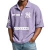 New York Yankees EST 1903 Waffle Polo Shirt 2