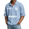 New York Yankees EST 1903 Waffle Polo Shirt 4